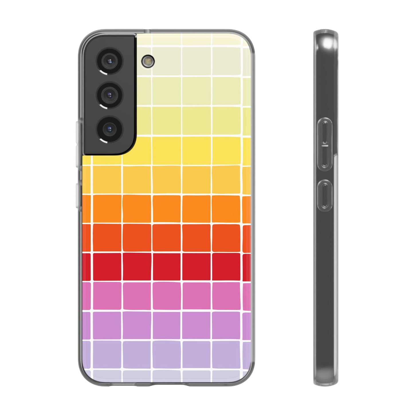 Colourful Squares - Flexi Case