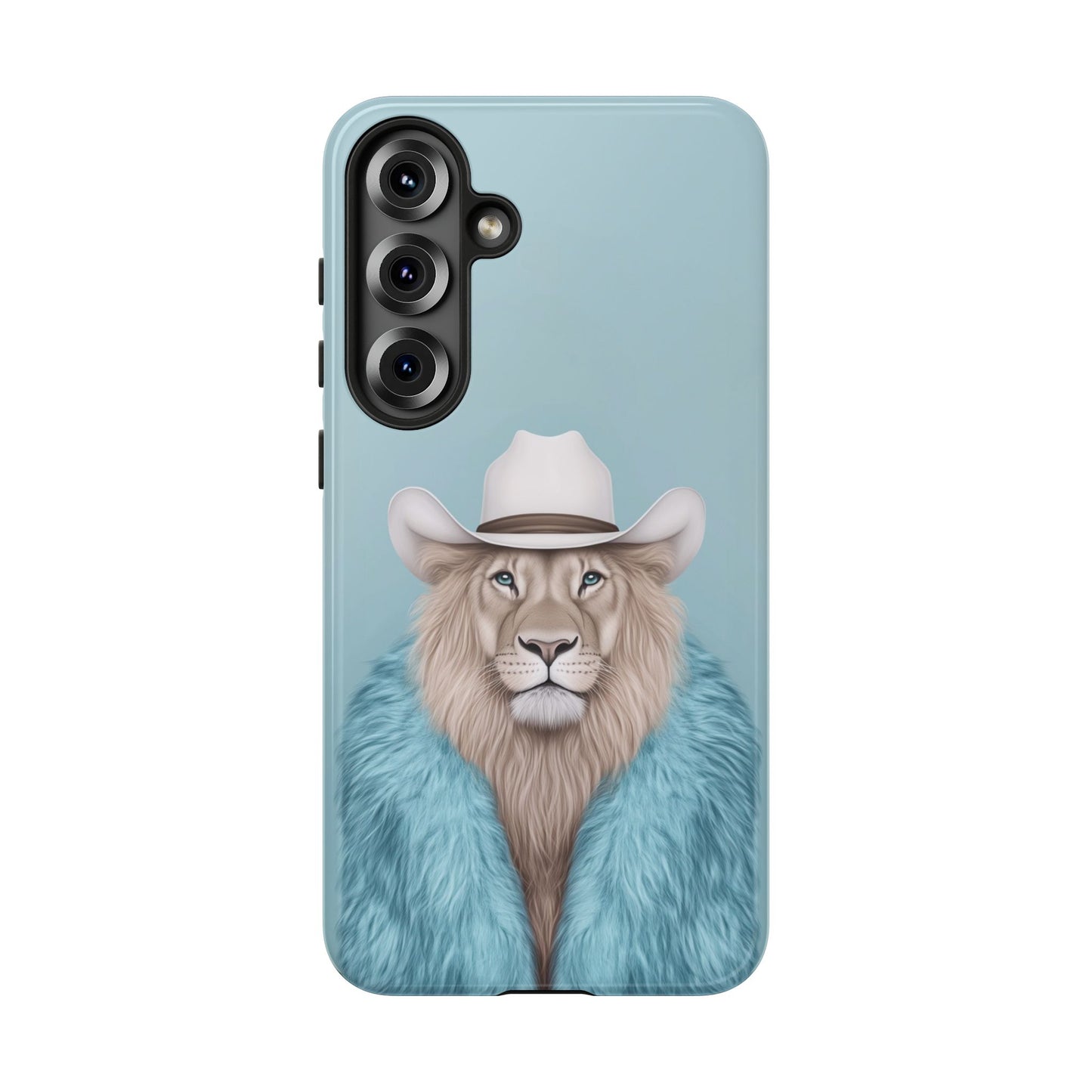 Lion in Fur Coat