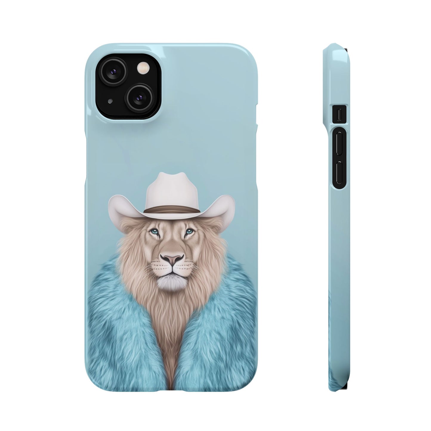 Lion in Fur Coat