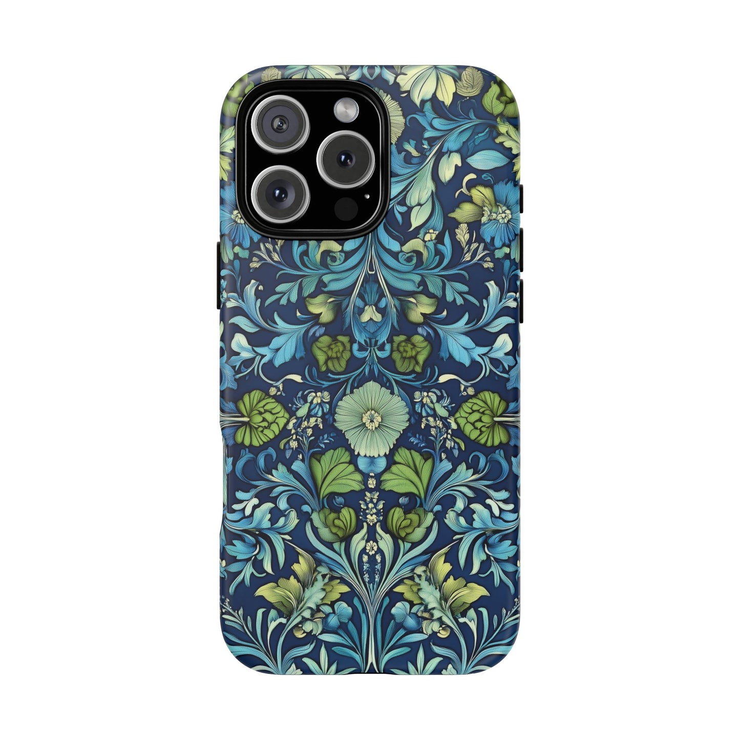 Blue William Morris Style - Tough Case