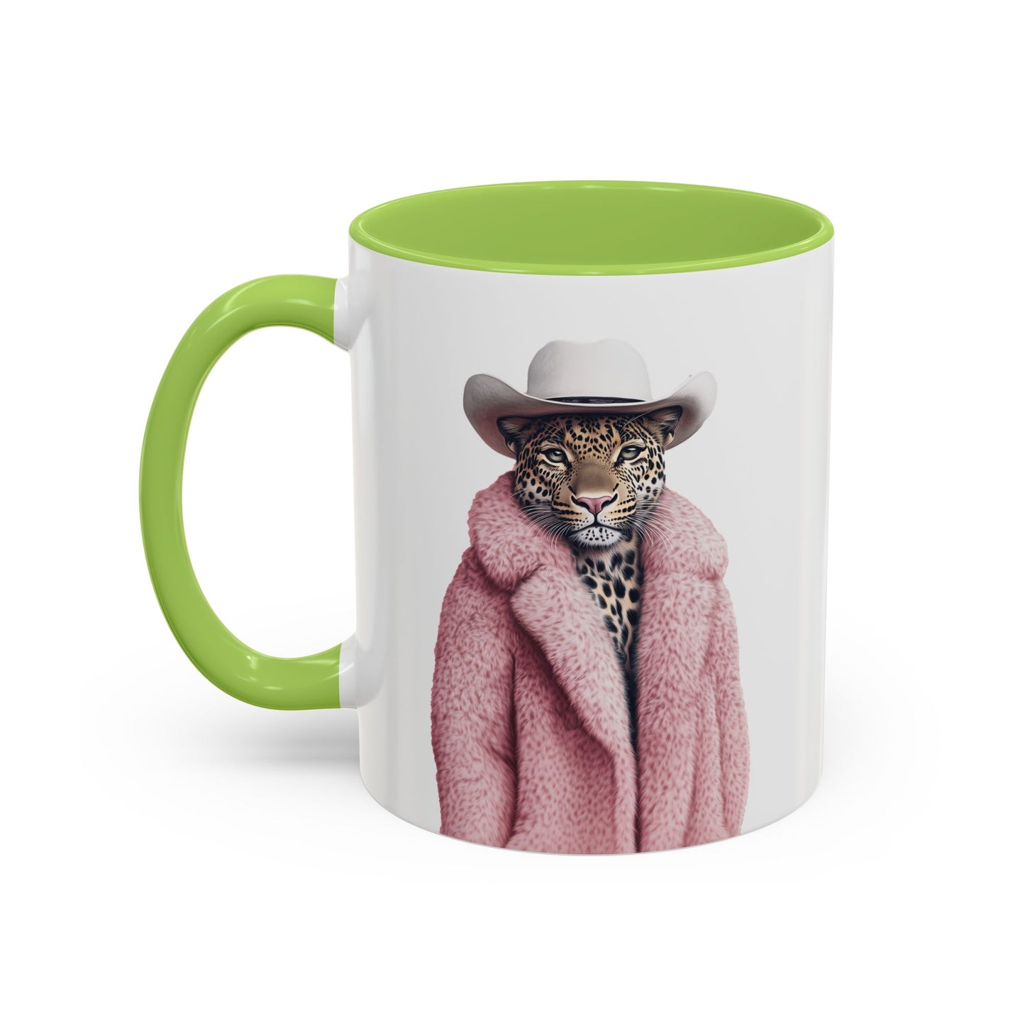 Coffee Mug - Cool Cat in Pink Fur