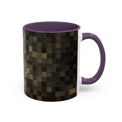 Accent Colour Mug - Stone Pixels