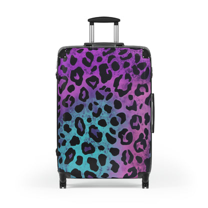 Suitcase 3 Sizes - Colourful Animal Print