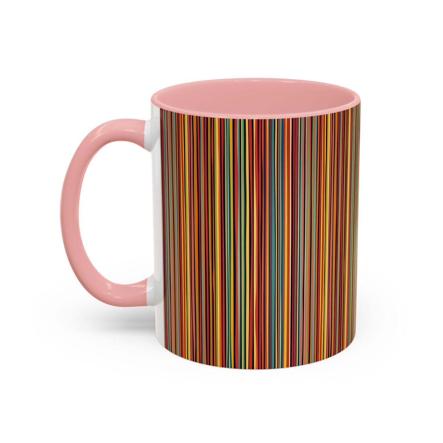 Coffee Mug - Vibrant Coloured Lines