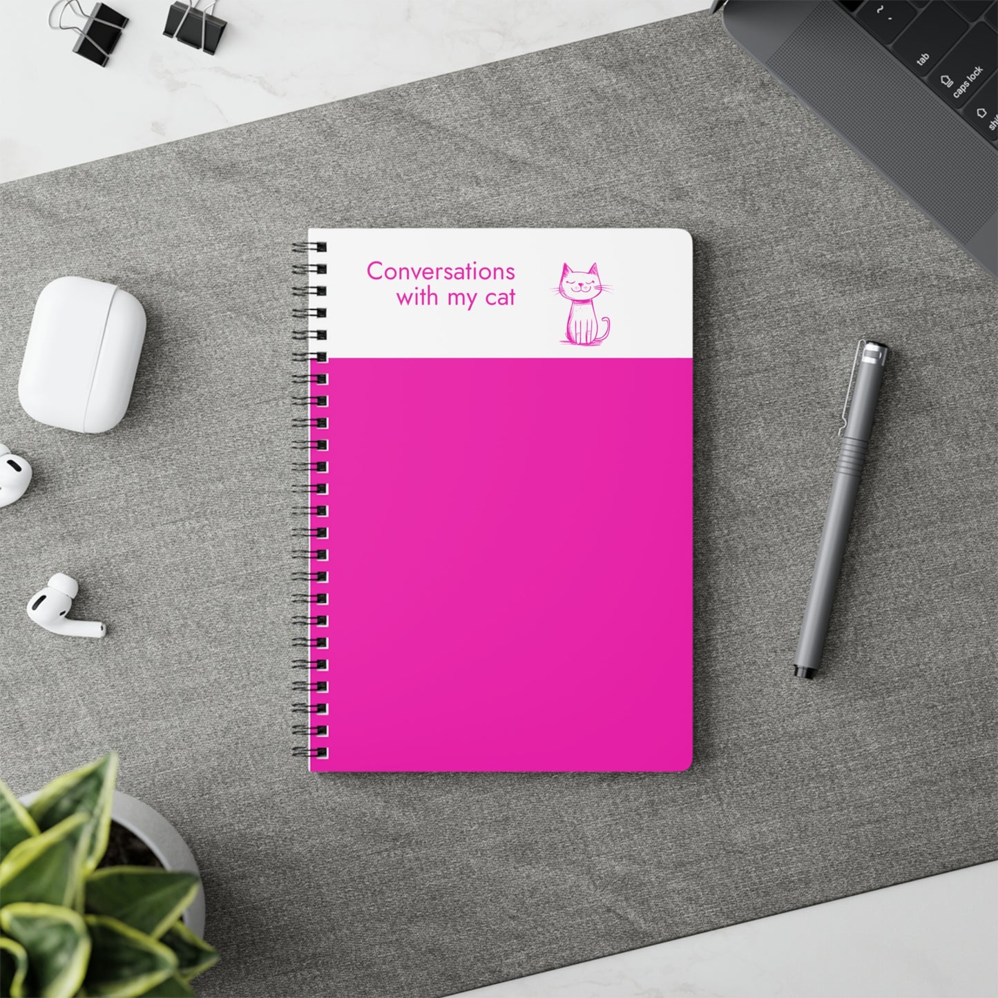 A5 Notebook - Conversations with My Cat