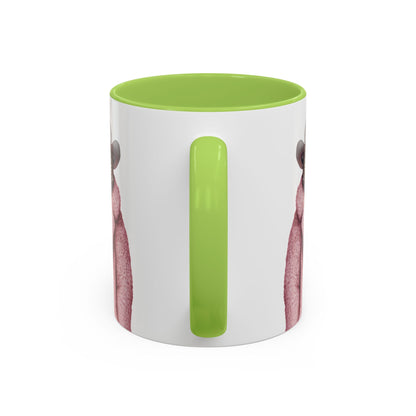 Coffee Mug - Cool Cat in Pink Fur