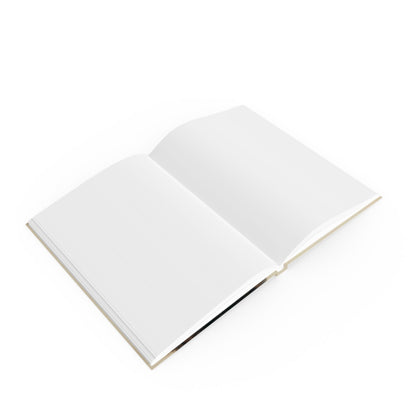 Hard Backed Journal - Highland Cow in Leather Jacket