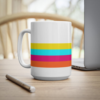 Coffee Mug - Retro Lines