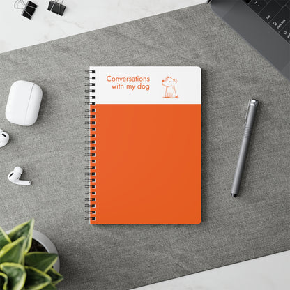 A5 Notebook - Conversations with My Dog