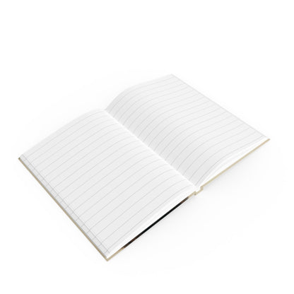 Hard Backed Journal - Highland Cow in Leather Jacket