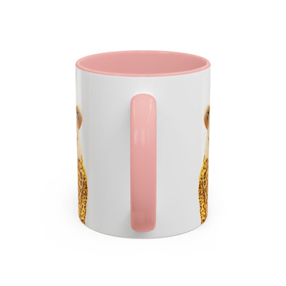 Coffee Mug - Cool Cat in Leopard Fur