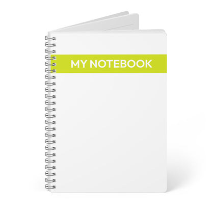 My Notebook - A5 Ring Bound Notebook