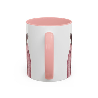 Coffee Mug - Cool Cat in Pink Fur