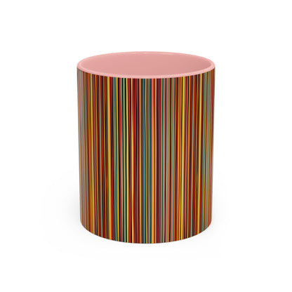Coffee Mug - Vibrant Coloured Lines