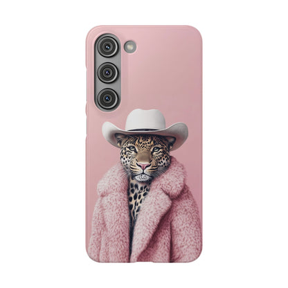Leopard Fur Coat  - Slim Case