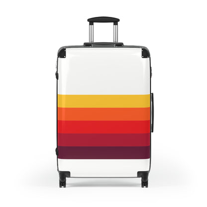 Suitcase 3 Sizes - Retro Lines