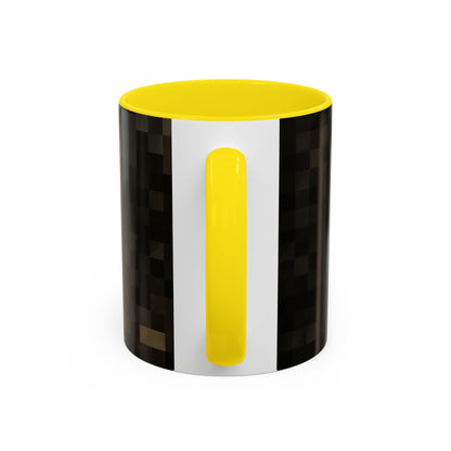 Accent Colour Mug - Stone Pixels
