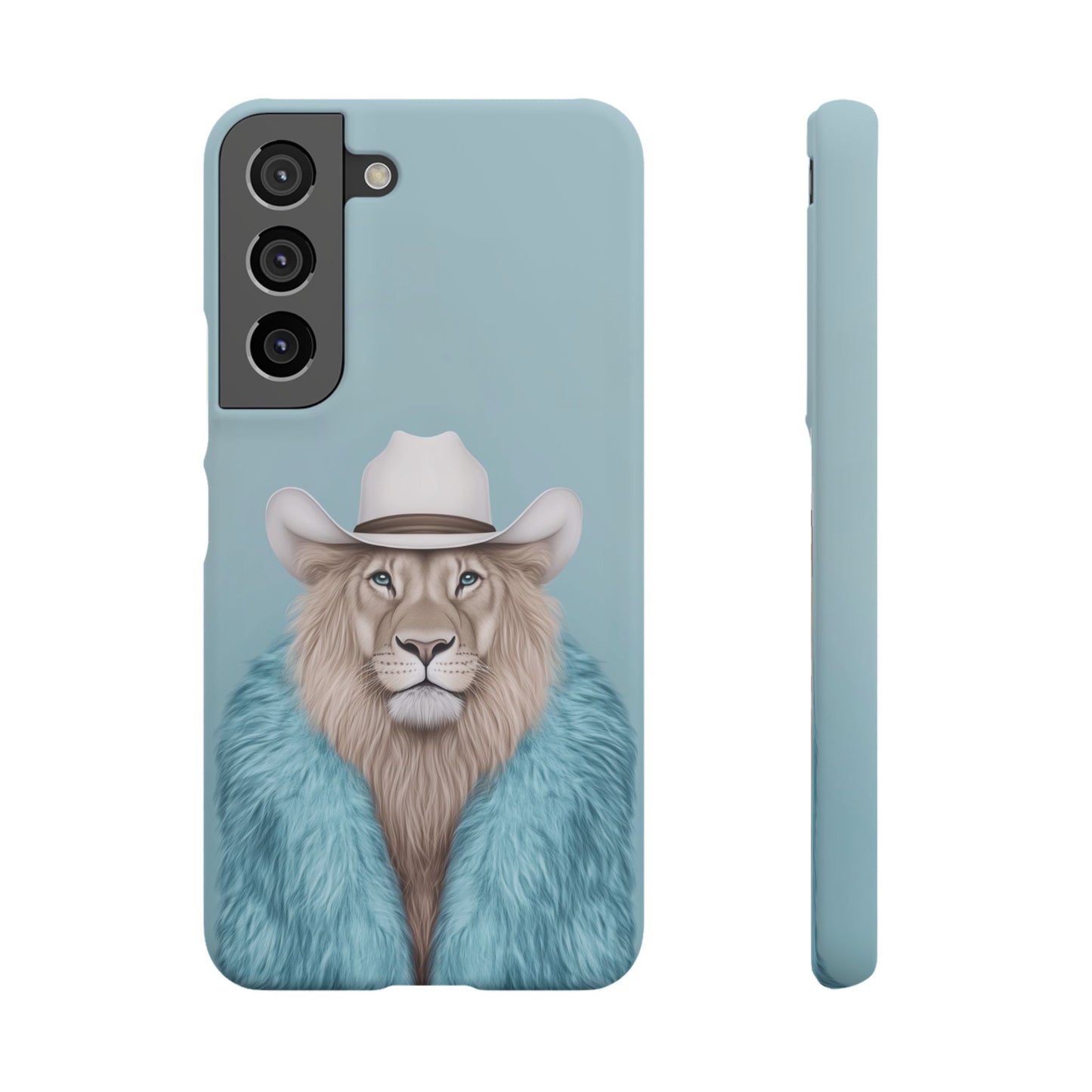 Lion in Fur Coat