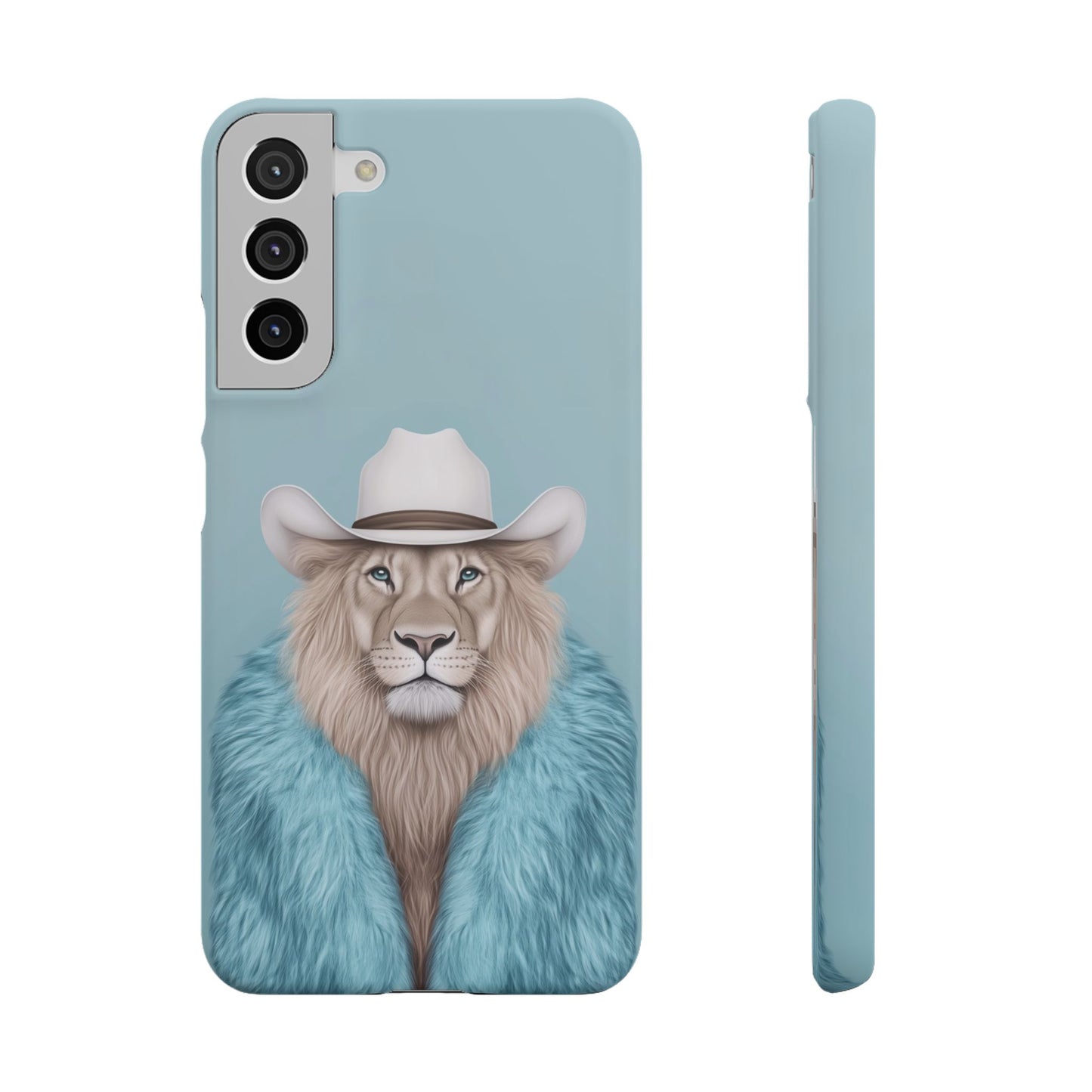 Lion in Fur Coat