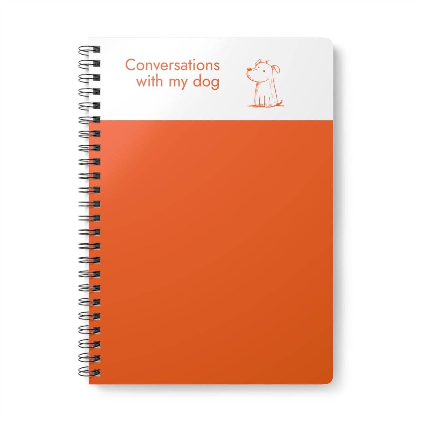 A5 Notebook - Conversations with My Dog