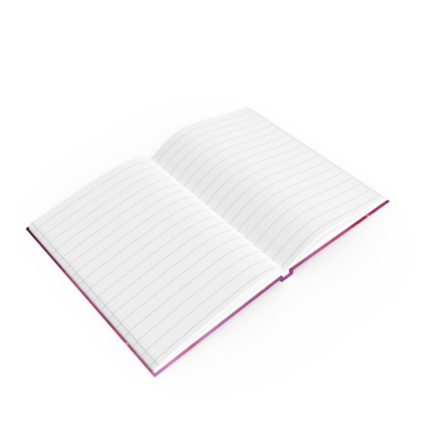 Hard Backed Journal = Pink Starry Night