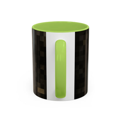 Accent Colour Mug - Stone Pixels
