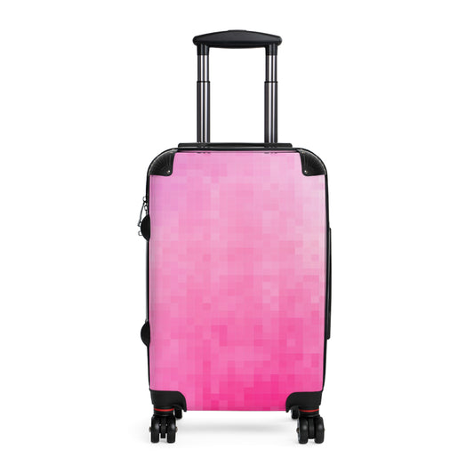Suitcase 3 Sizes - Pink Matrix