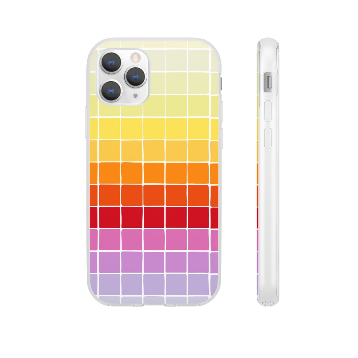 Colourful Squares - Flexi Case