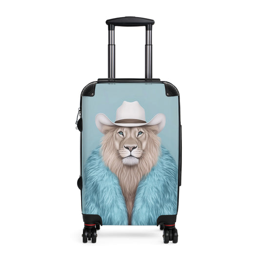 Lion in Fur Coat - Suitcase