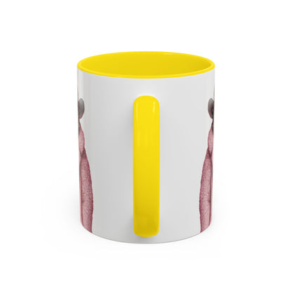 Coffee Mug - Cool Cat in Pink Fur