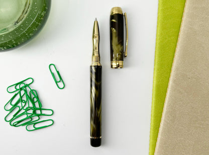 Handcrafted luxury rollerball pen