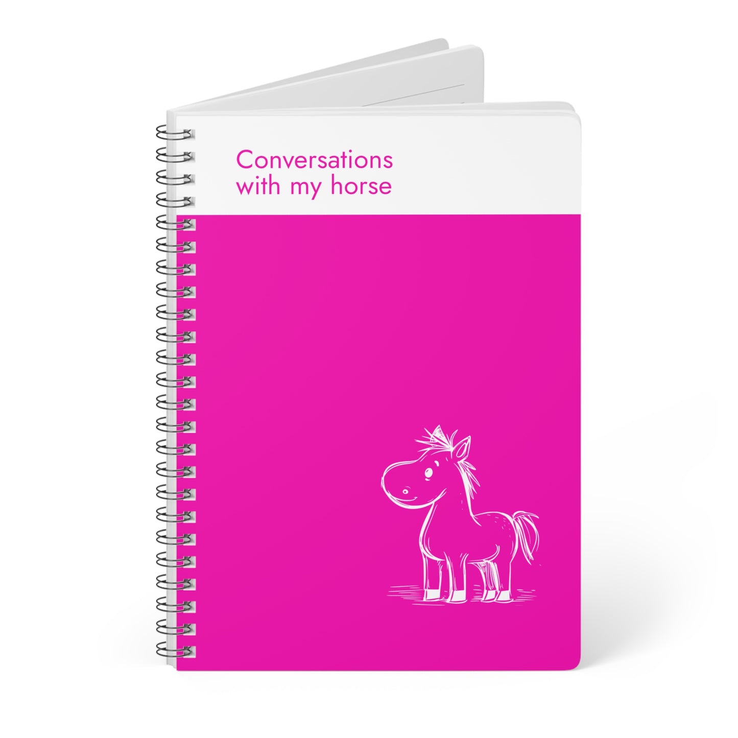 A5 Notebook - Conversations with My Horse