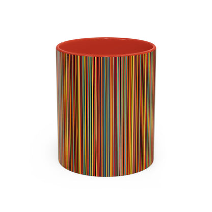 Coffee Mug - Vibrant Coloured Lines