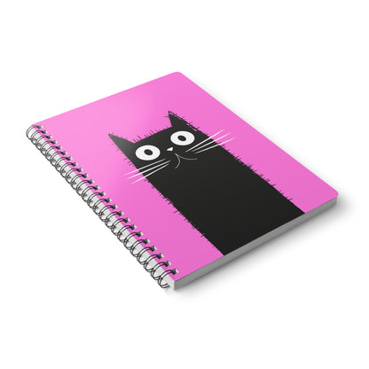 A5 Notebook - Black Cat