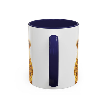 Coffee Mug - Cool Cat in Leopard Fur