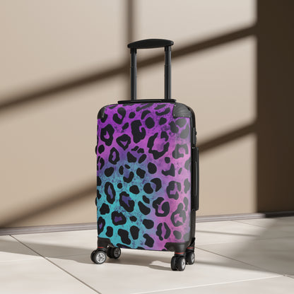 Suitcase 3 Sizes - Colourful Animal Print