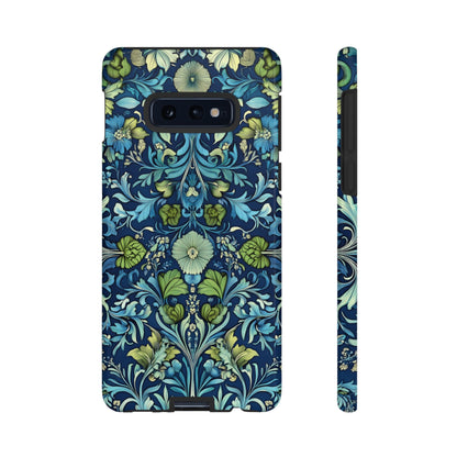 Blue William Morris Style - Tough Case