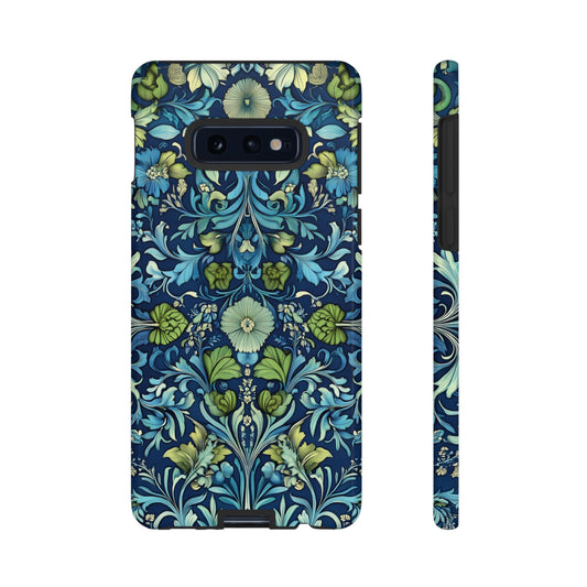 Blue William Morris Style - Tough Case
