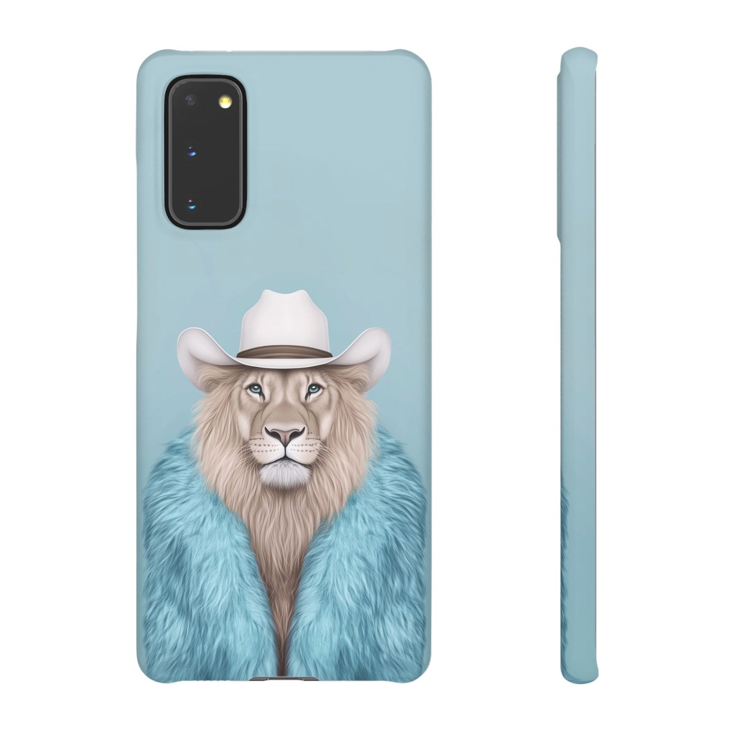 Lion in Fur Coat