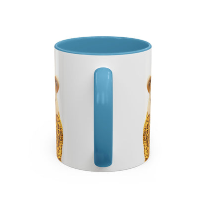 Coffee Mug - Cool Cat in Leopard Fur