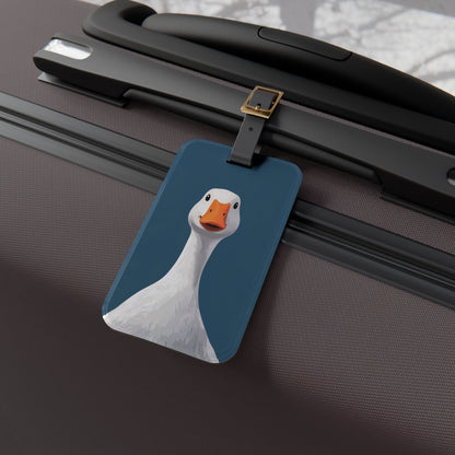 Address Luggage Tag - Silly Goose