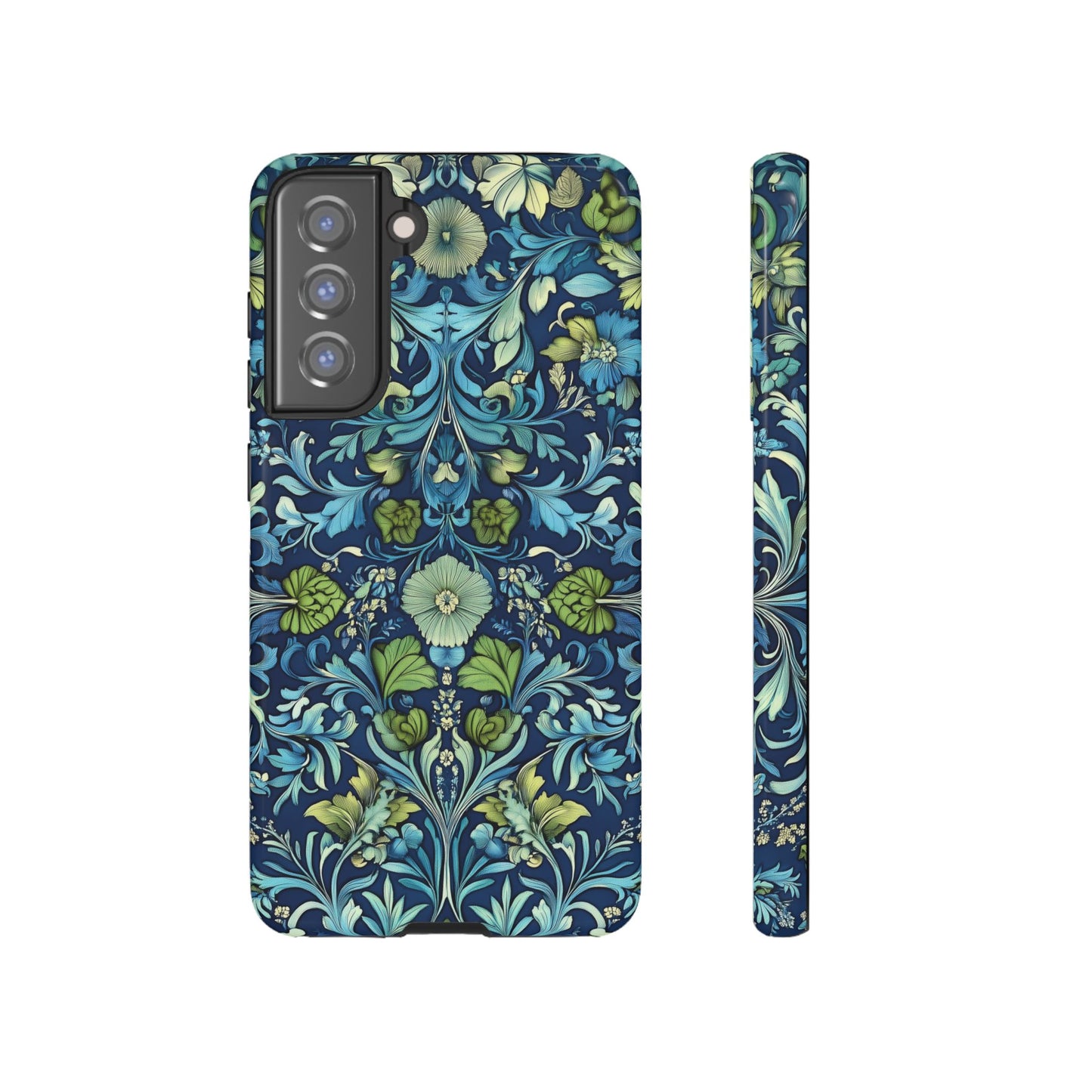 Blue William Morris Style - Tough Case
