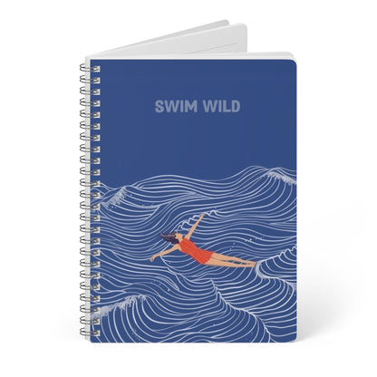 A5  Notebook - Swim Wild