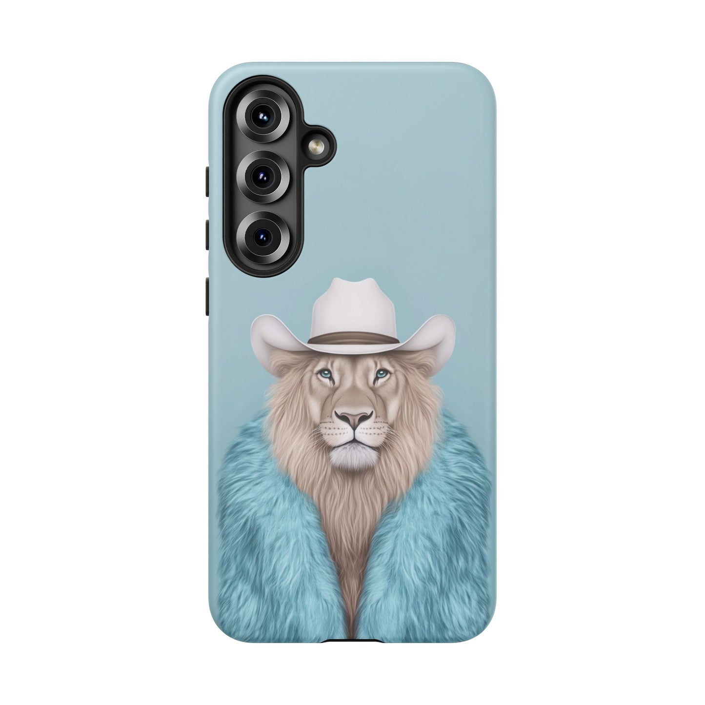Lion in Fur Coat