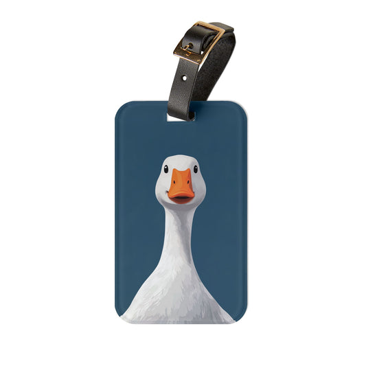 Address Luggage Tag - Silly Goose