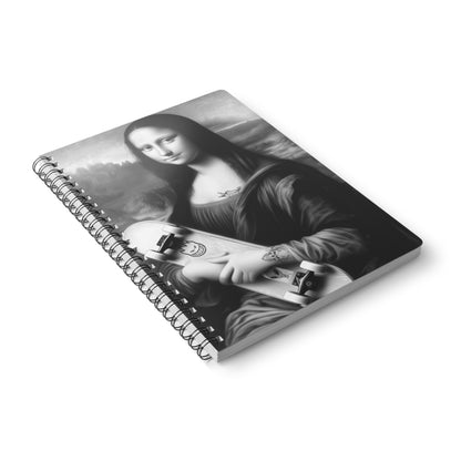 A5 Notebook - Skater Mona
