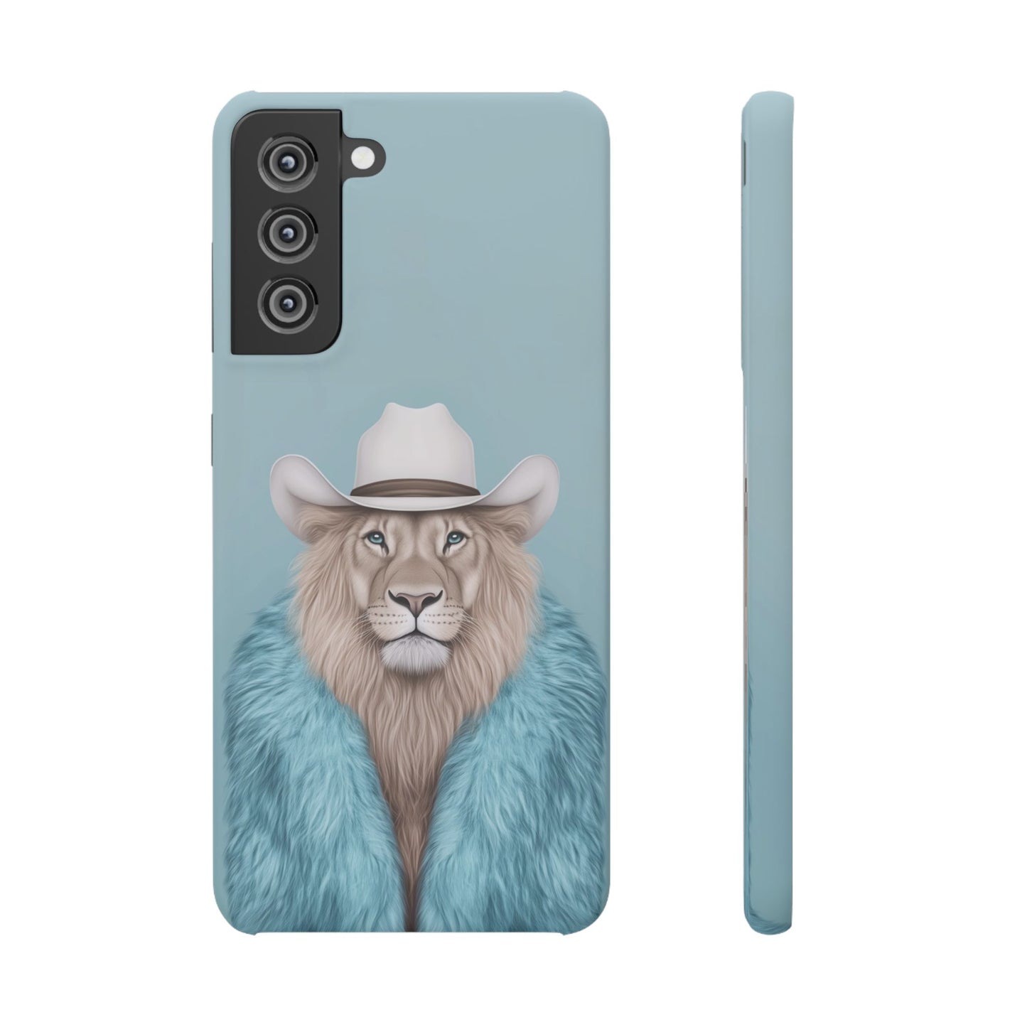 Lion in Fur Coat