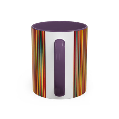 Coffee Mug - Vibrant Coloured Lines