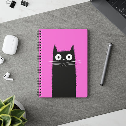 A5 Notebook - Black Cat
