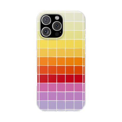 Colourful Squares - Flexi Case